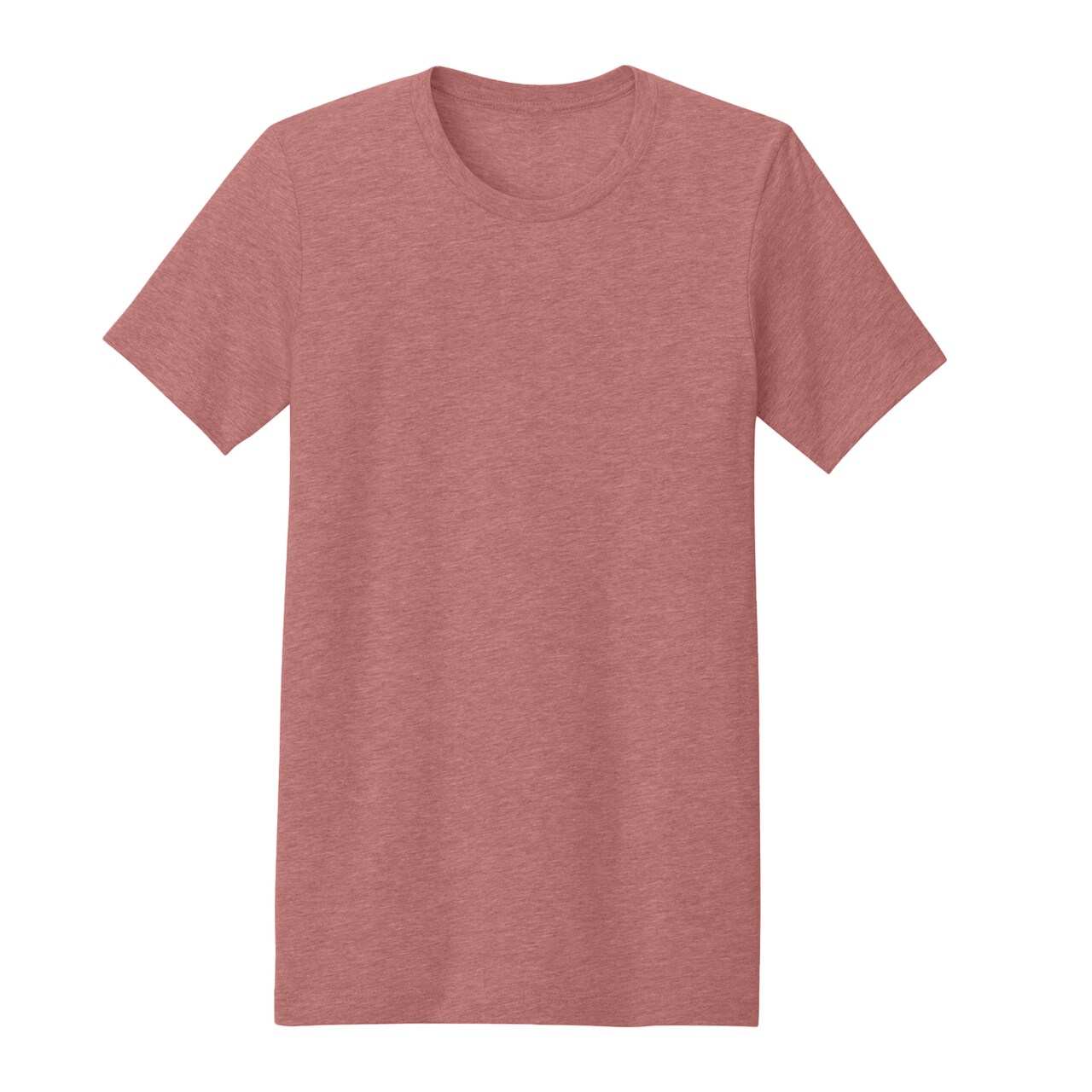 BELLA + CANVAS CVC Jersey Crewneck Tee for Casual Wear, Short Sleeve Fashion Fit T-Shirt